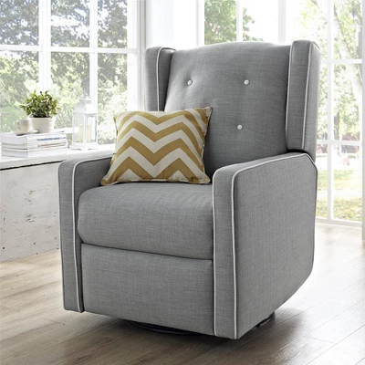 Baby Relax Shirley Swivel Glider Recliner Chair