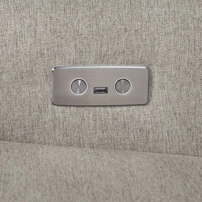 Namesake Harbour Power Recliner And Swivel Glider With USB Port - Image 4