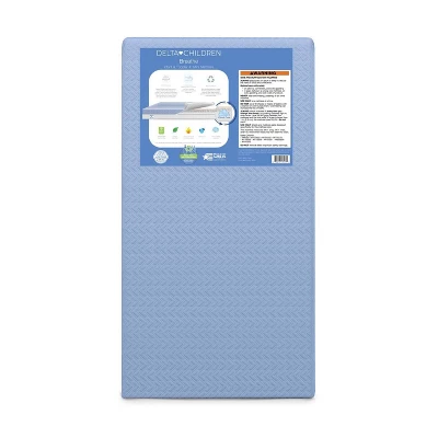 Delta Children 4" Breathable Mini Baby Crib Mattress With Cloud Core - Greenguard Gold Certified - Image 2