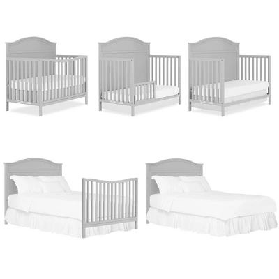 Dream On Me Grace 5 In 1 Convertible Crib Made With Sustainable New Zealand Pinewood - Image 4