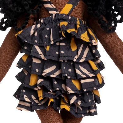 HarperIman Rae 14'' Plush Linen Doll - Image 4