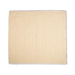 Crane Baby Quilted Baby Reversible Blanket - Kendi Natural
