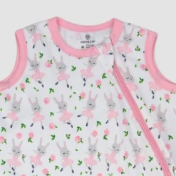 Honest Baby Organic Cotton Interlock Wearable Blanket - Tutu Cute M