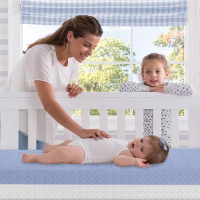 Delta Children 4" Breathable Mini Baby Crib Mattress With Cloud Core - Greenguard Gold Certified