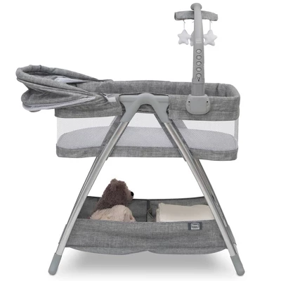 Simmons Kids' City Sleeper Bassinet - Gray Tweed - Image 4