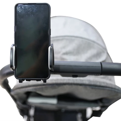 Hands-Free Stroller Cell Phone Holder, Attachable Plastic 6.5cm X 10.5cm X 5.1cm Smartphone Stand - Image 6