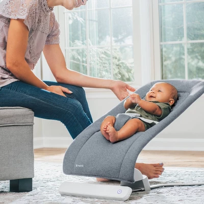 Chicco E-Motion Auto-Glider & Baby Bouncer - Gray - Image 7