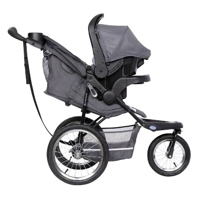 Baby Trend Expedition Jogger Travel System With EZ-Lift Infant Car Seat - Gray - Image 3