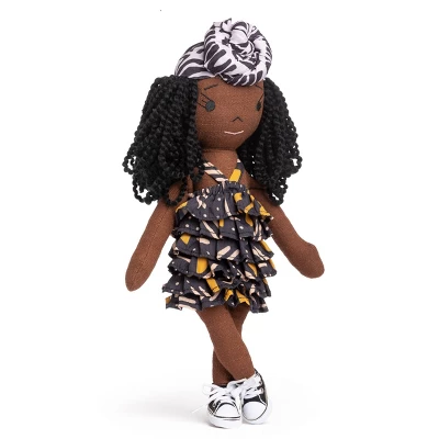 HarperIman Rae 14'' Plush Linen Doll - Image 2