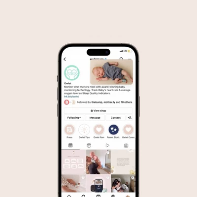 Owlet Dream Duo 2 Smart Baby Monitor - 1080p HD Video Baby Monitor With Dream Sock - Image 4