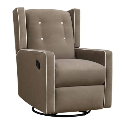 Baby Relax Shirley Swivel Glider Recliner Chair - Image 10