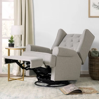 Namesake Harbour Power Recliner And Swivel Glider With USB Port - Image 9